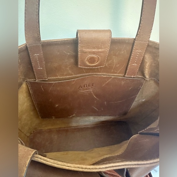Able Leather Tote Bag - Picture 4 of 7